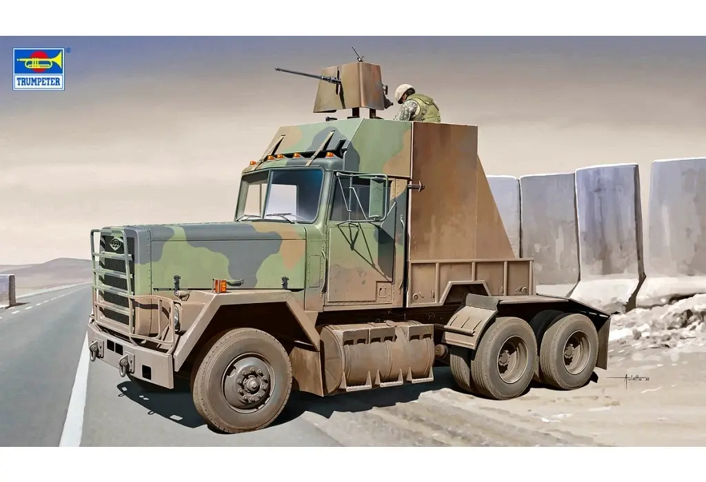 1/35 Scale Model Kit - Vehicle / Gun truck