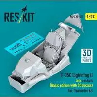 1/32 Scale Model Kit - Detail-Up Parts / Lockheed F-35 Lightning II