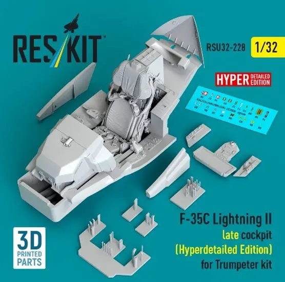 1/32 Scale Model Kit - Detail-Up Parts / Lockheed F-35 Lightning II
