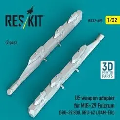 1/32 Scale Model Kit - Detail-Up Parts / Mikoyan MiG-29