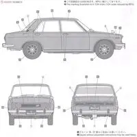 1/24 Scale Model Kit - Datsun