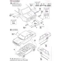 1/24 Scale Model Kit - Datsun