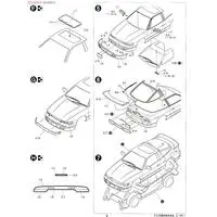 1/24 Scale Model Kit - Initial D / SILEIGHTY