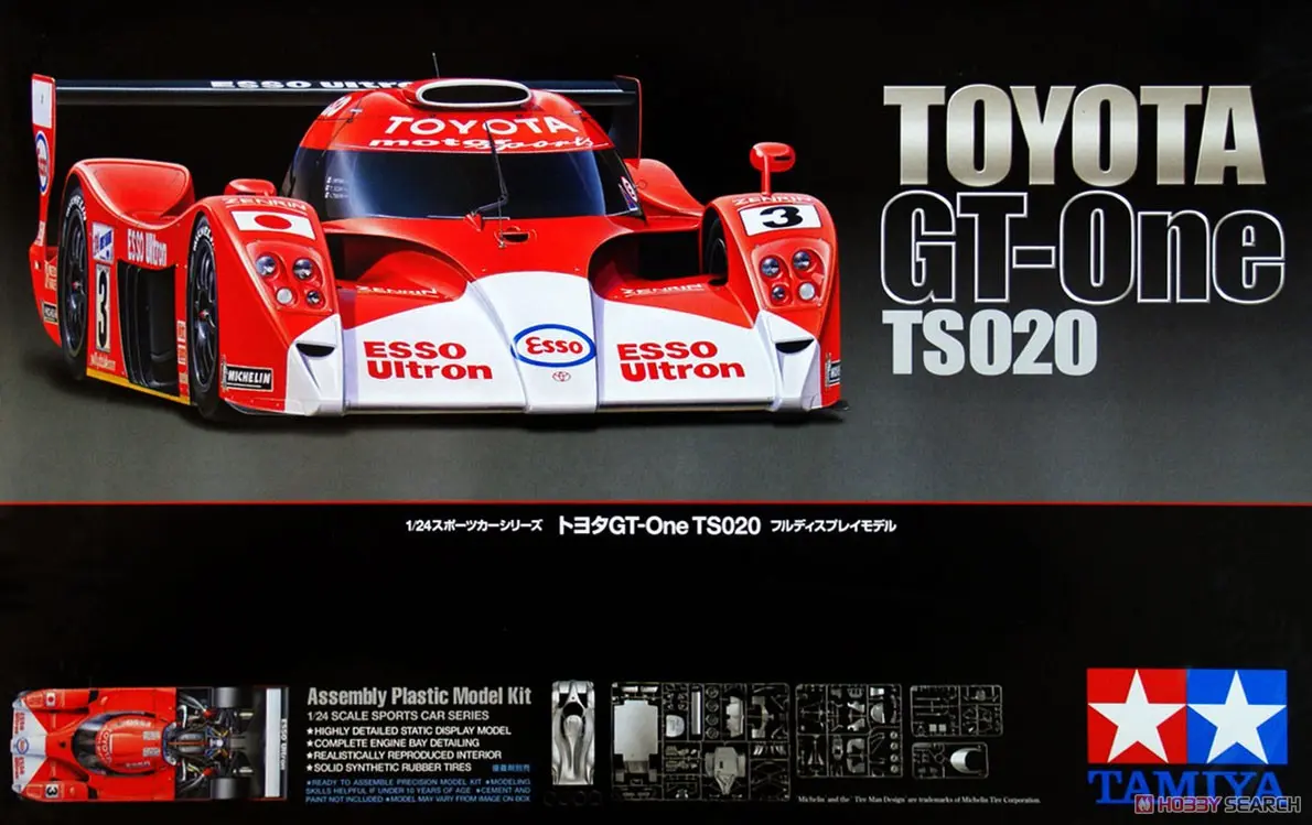 1/24 SCALE TOYOTA GT-One TS020 Model Kit