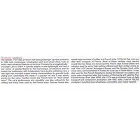 1/35 SCALE CITROEN TRACTION 11CV STAFF CAR Model Kit