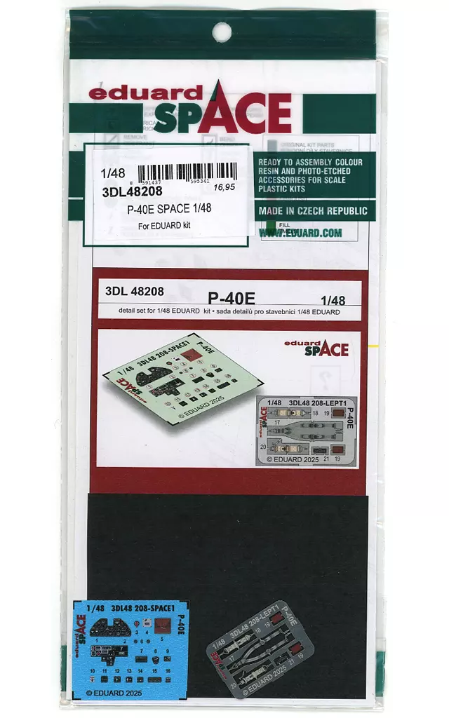 1/48 Scale Model Kit - Grade Up Parts / Curtiss P-40 Warhawk