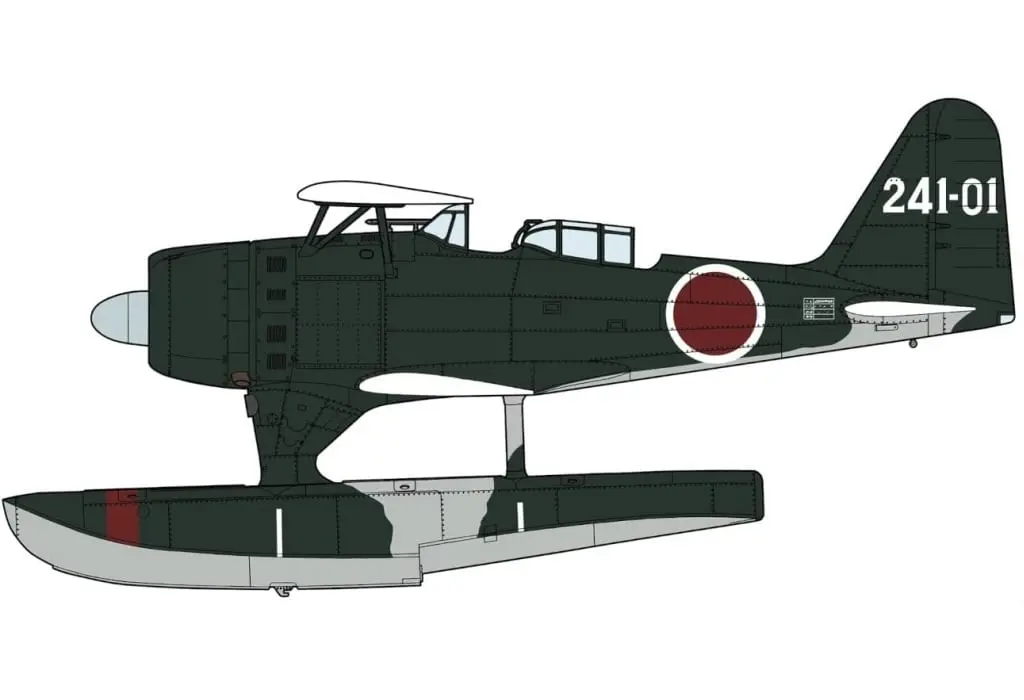 1/48 Scale Model Kit - Fighter aircraft model kits / Mitsubishi F1M (Type Zero Observation Seaplane)
