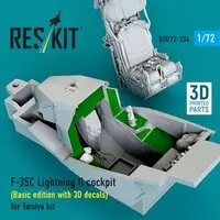 1/72 Scale Model Kit - Detail-Up Parts / Lockheed F-35 Lightning II
