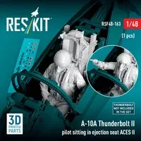 1/48 Scale Model Kit - Detail-Up Parts / Ejection seat & Fairchild Republic A-10 Thunderbolt II