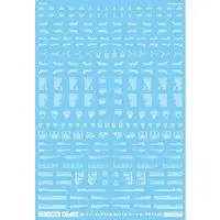 1/144 Scale Model Kit - Caution Decals