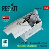 1/48 Scale Model Kit - Fighter aircraft model kits / P-47 Thunderbolt