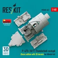 1/48 Scale Model Kit - Fighter aircraft model kits / P-47 Thunderbolt