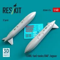 1/48 Scale Model Kit - Detail-Up Parts / SEPECAT Jaguar