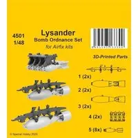 1/48 Scale Model Kit - Detail-Up Parts / Westland Lysander