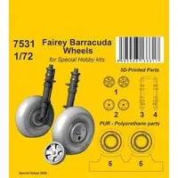 1/72 Scale Model Kit - Detail-Up Parts / Fairey Barracuda