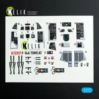 1/72 Scale Model Kit - Detail-Up Parts / F-14