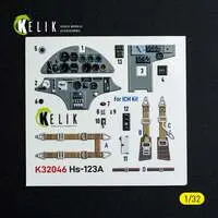1/32 Scale Model Kit - Bomber / Henschel Hs 123
