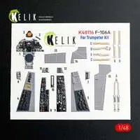 1/48 Scale Model Kit - Detail-Up Parts / Convair F-106 Delta Dart