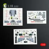 1/48 Scale Model Kit - Detail-Up Parts / McDonnell Douglas AV-8B Harrier II