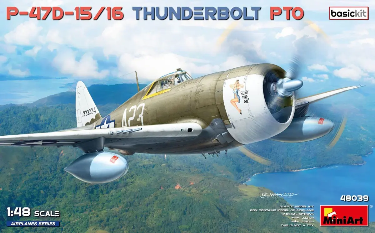1/48 Scale Model Kit - Fighter aircraft model kits / P-47 Thunderbolt