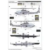 1/35 Scale Model Kit - Attack helicopter / Bell AH-1 SuperCobra