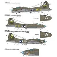1/72 Scale Model Kit - Detail-Up Parts / Boeing B-17 Flying Fortress