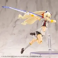 M.S.G Modeling Support Goods - VIRTUOUS STYLE06 SILHOUETTE SWORD WHITE Ver. Model Kit