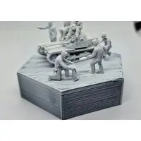 1/72 Scale Model Kit - Tank / Tank Crew