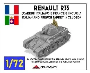 1/72 Scale Model Kit - Renault