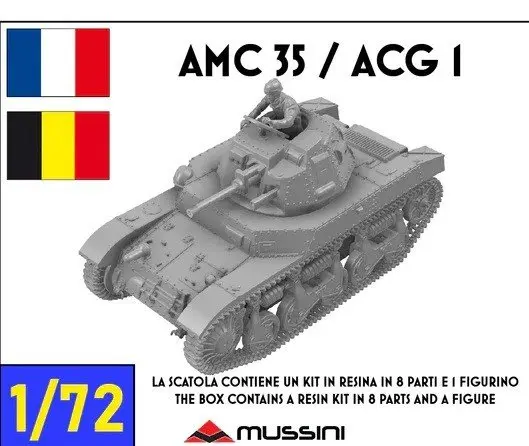1/72 Scale Model Kit - Renault