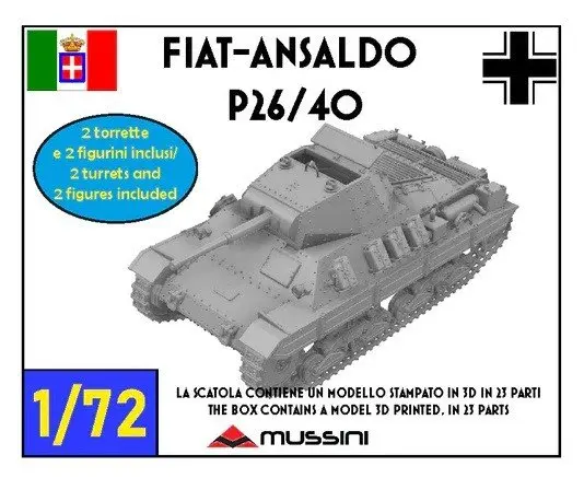1/72 Scale Model Kit - FIAT S.p.A.