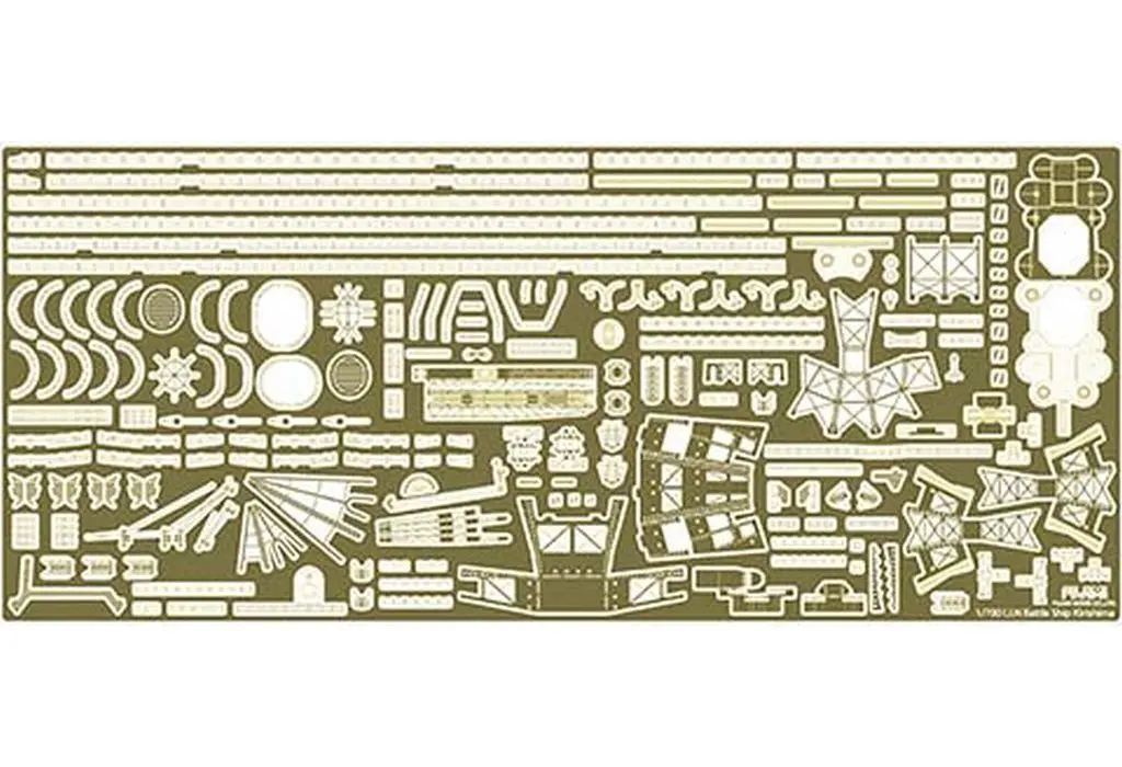 1/700 Scale Model Kit - Warship plastic model kit / Japanese battleship Kirishima