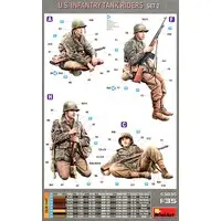 1/35 Scale Model Kit - People/Animals / Tank Crew