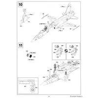 1/48 Scale Model Kit - Fighter aircraft model kits / F-5A/B Freedom Fighter