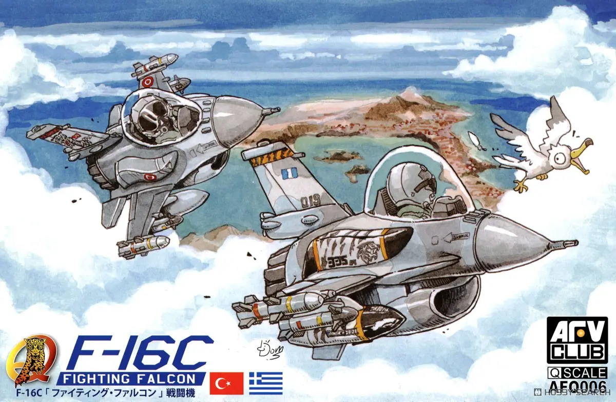 Plastic Model Kit - Fighter aircraft model kits / F-16 Fighting Falcon