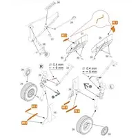 1/48 Scale Model Kit - Fighter aircraft model kits