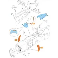 1/48 Scale Model Kit - Fighter aircraft model kits
