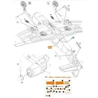 1/48 Scale Model Kit - Fighter aircraft model kits