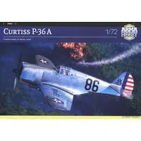 1/72 Scale Model Kit - Fighter aircraft model kits / Curtiss P-36 Hawk