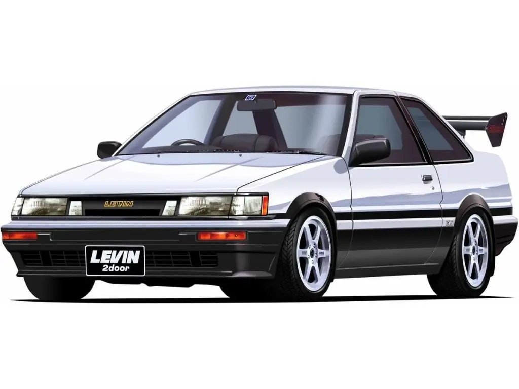 1/24 Scale Model Kit - Inch-up Series / Toyota Corolla Levin