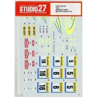 1/24 Scale Model Kit (1/24 IMPREZA WRC MONTE-CARLO ’99 デカール [ST27-DC181])