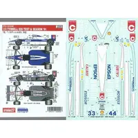 Decals (1/20 TYRRELL 020 ”TEST ＆ SEASON ’91” デカール [ST27-DC639C])