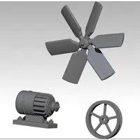 1/35 Scale Model Kit (汎用 電動ファンセット (プラモデル))