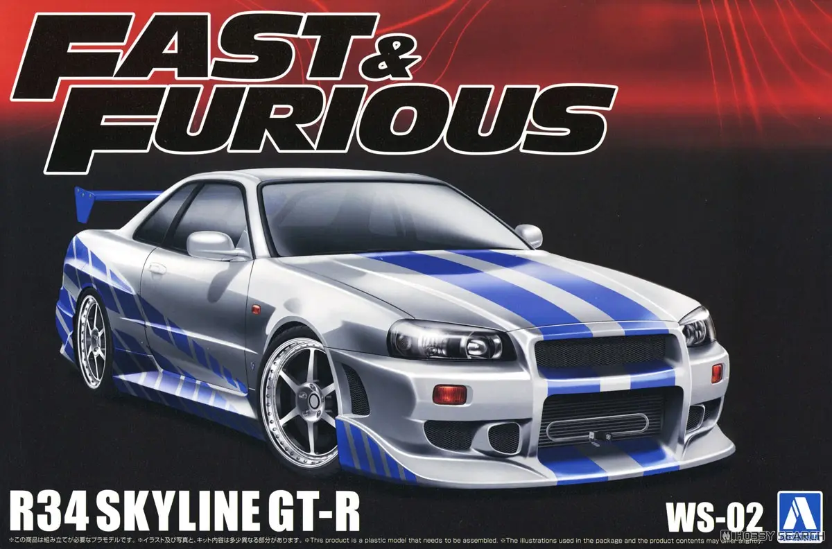 1/24 Scale Model Kit - Movie Mecha - NISSAN / SKYLINE