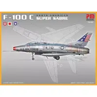 1/72 Scale Model Kit - Fighter aircraft model kits / North American F-100 Super Sabre