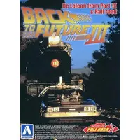 1/43 Pullback BACK TO THE FUTURE from PART Ⅲ Timemachine Model Kit