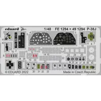 1/48 Scale Model Kit - Etching parts / Lockheed P-38 Lightning