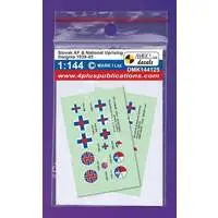 1/144 Scale Model Kit - Fighter aircraft model kits