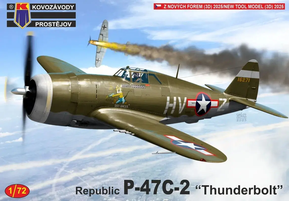 1/72 Scale Model Kit - Fighter aircraft model kits / P-47 Thunderbolt