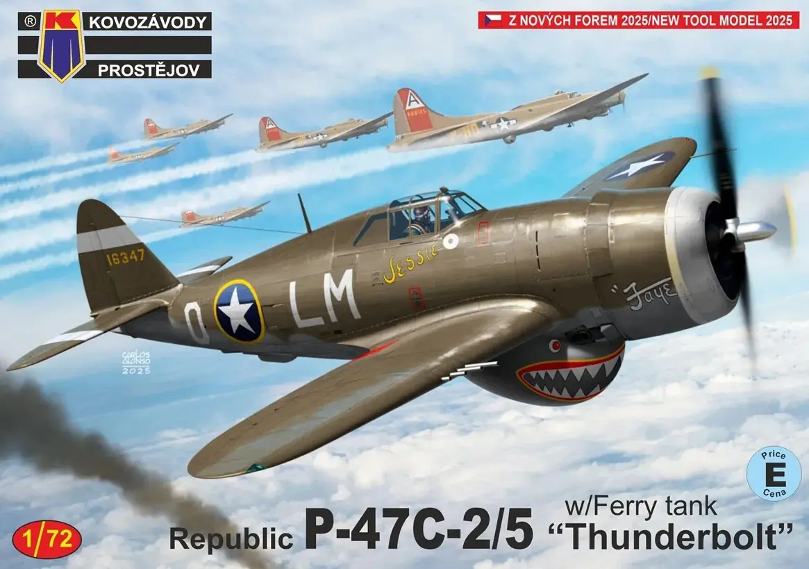 1/72 Scale Model Kit - Fighter aircraft model kits / P-47 Thunderbolt